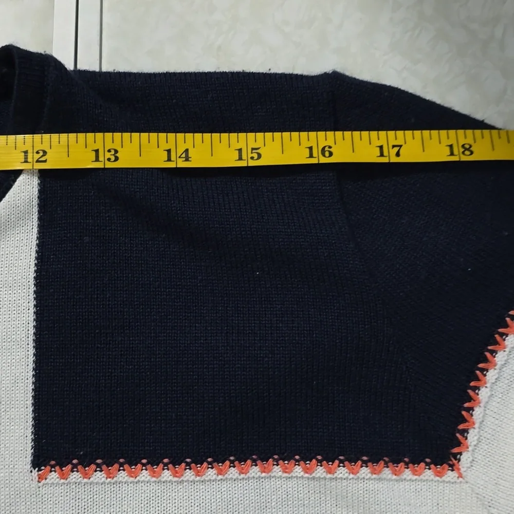 Alfred Dunner‎ Retro Mod Color Black Baggy Sweater